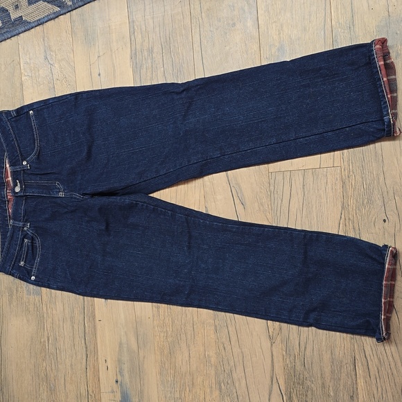 Dickies Women's Straight Leg Jeans - Dark Blue - Picture 5 of 13